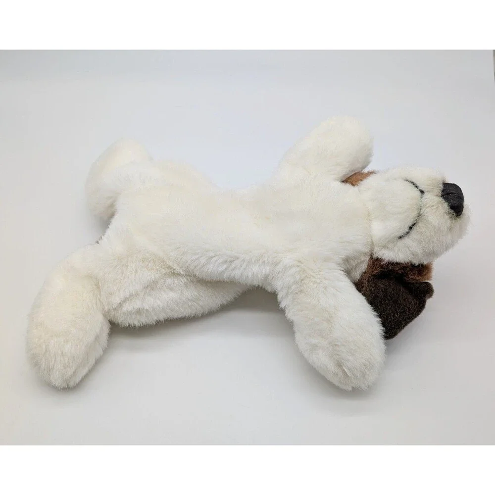 VTG A&A Jack Russell Terrier Puppy Dog Stuffed Animal Beanbag Plush 11”